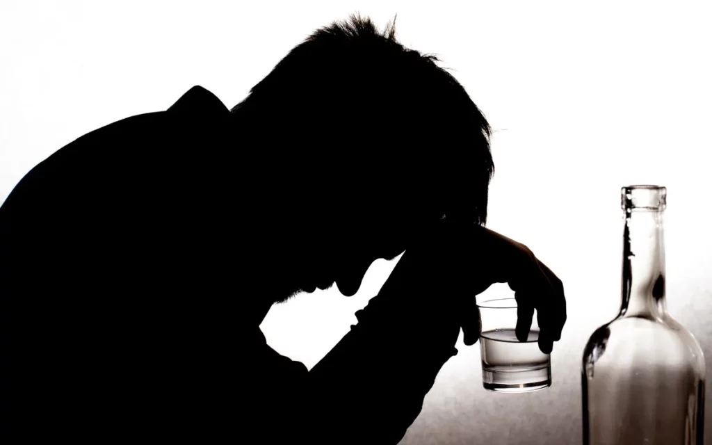 An image representing alcohol addiction.